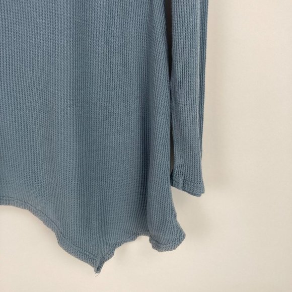 Monroe and Main Blue Waffle Knit Sweater M - Picture 4 of 9